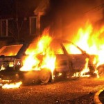Автомобіль "Ауді" загорівся у Тернополі