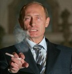 Путін з цигаркою