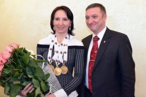 Олена Підгрушна та Олексій Кайда