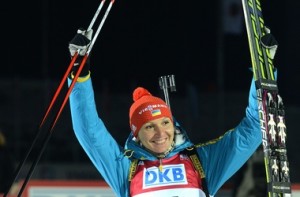 Олена Підгрушна з Тернополя чемпіонка світу з біатлону