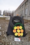 в Тернополі урочисто похоронили колесо