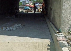ремонт проїзду по вул Крушельницької в Тернополі тротуарною плиткою