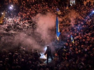 Євромайдан, Беркут, розгін