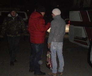 тернопільські тітушки їдуть до Київа 4.12.2013 року