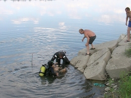 Утопленика знайшли в річці Смолянка