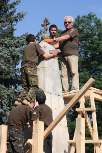 Заліщики, пам'ятник, російським солдатам, скаути, Галицька Русь